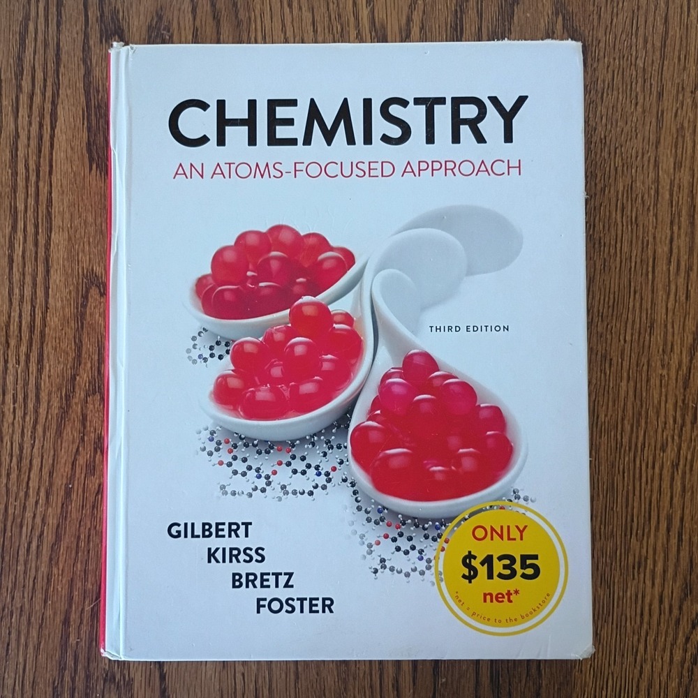 Chemistry: An Atoms-Focused Approach (Third Edition) - Hardcover - GOOD